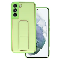 TEL PROTECT odinis prabangus dėklas su stovu skirtas Samsung Galaxy S22 Plus – mėtinai žalias