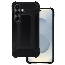 Armor anglies dėklas telefonui Samsung Galaxy S25 – juodas