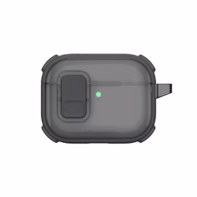 "AmazingThing Titan Pro Mag Case Clear for AirPods Pro 3" - Juodas