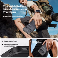 Dėklas Dux Ducis Shld Apple iPhone 17 Pro juodas (Umbra Pattern)