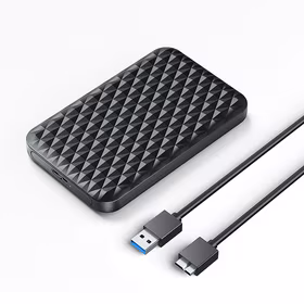 "Orico 2520U3-V1" 2,5 colių HDD/SSD USB Micro-B 5Gb/s diskinis kaupiklis - juodas