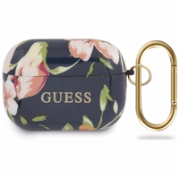 Guess GUACAPTPUBKFL03 AirPods Pro dėklas mėlynas/mėlynas N.3 Gėlių kolekcija