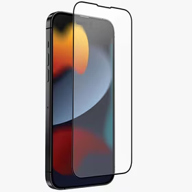 Uniq Optix matinės tekstūros grūdintas stiklas iPhone 14 / 13 / 13 Pro su aplikatoriumi