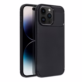 Dėklas CARBON PREMIUM telefonui IPHONE 14 Pro Max juodas