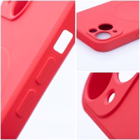 Dėklas "Silicone Mag Cover" skirtas Samsung S948 S26 Ultra raudonas