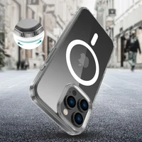 Tech-Protect FlexAir Hybrid Magnetinis dėklas telefonui iPhone 16 Pro Max - skaidrus