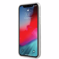 Mercedes Transparent Line dėklas telefonui iPhone 12 / iPhone 12 Pro - mėlynas