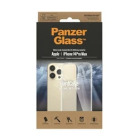 PanzerGlass HardCase antibakterinis karinio standarto sertifikuotas dėklas iPhone 14 Pro Max telefonui – skaidrus