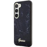 Guess GUHCS23SPCUMAK S23 S911 juodas/juodas kietas dėklas Marble