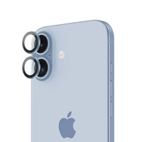 Benks grūdintas stiklas DR Sapphire Lens Protector kamerai iPhone 17 (2 lęšiai) šviesiai mėlynas