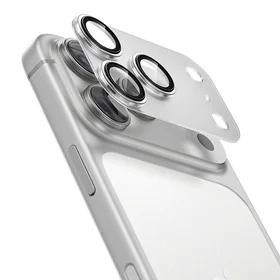 Benks grūdintas stiklas Air Shield matinė integruota objektyvo apsauga (C069) Iphone 17 Pro (3 objektyvai) skaidri