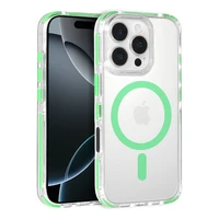 Apsauginis stiklas Tel Protect Strap Clear Case Iphone 17 Pro - žalias