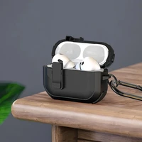 DUX DUCIS PECP - TPU+PC apsauginis dėklas AirPods 4 juodas
