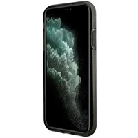 Karl Lagerfeld KLHCN61HNKCTGK iPhone 11 / Xr 6.1" juodas/juodas kietas dėklas Blizgučiai Karl&Choupette