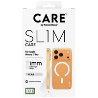 CARE by PanzerGlass SL1M MagSafe deklas iPhone 17 Pro - skaidrus