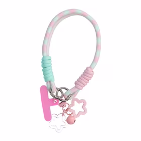 Telefono pakabukas FZ-11 šviesiai rožinis-mėlynas