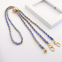 Telefono raištis G-14 mėlynas-auksinis