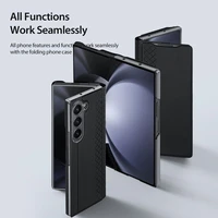 Dėklas Dux Ducis Bril Samsung F956 Z Fold6 rožinis