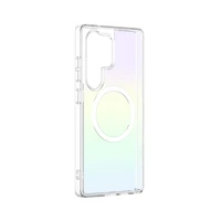 Dėklas telefonui Minimal Mag Case su magnetiniu žiedu Samsung Galaxy S25 Ultra – perlamutinis