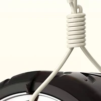 Dudao L7SL USB-A - Lightning kabelis 5A 1m - smėlio spalvos