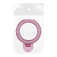 Telefono stovas CIRCLE GLITTER – lipnus – rožinis