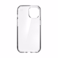 Speck Presidio Perfect-Clear - dėklas iPhone 17e / 16e / 15 / 14 / 13 (Clear)