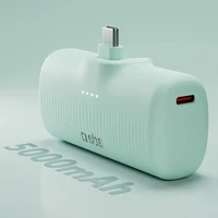 SBS EcoPower 5000 mAh 10W išorinė baterija su įmontuotu USB-C prievadu - žalia