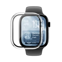 AmazingThing Radix grūdintas stiklas su dėklu Apple Watch Series 11 42mm - Skaidrus