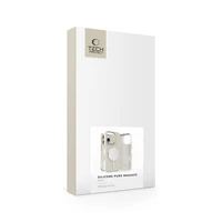 Tech-Protect silikoninis PU MagSafe dėklas iPhone 16 Pro (m) - smėlinas