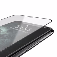 Borofone apsauginis stiklas BF8 Diamond Armor pilnas ekranas 5D didelis lankas Iphone X/XS/11 Pro - 10 vienetų