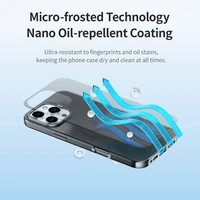 Rock Matte serijos magnetinis dėklas Iphone 16 Pro juodas