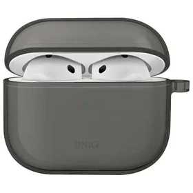 Uniq Glase dėklas AirPods 4 - puspermatomas
