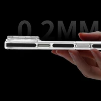 Dėklas LENS MAG COVER suderinamas su MagSafe telefonui IPHONE 16 PRO juodas