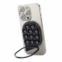 Magnetinis telefono laikiklis su siurbtukais Joyroom JR-ZS418 juodas