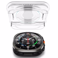Spigen Glas.TR EZ Fit grūdintas apsauginis stiklas Samsung Galaxy Watch Ultra (47mm) - skaidrus (2 vnt. rinkinys)