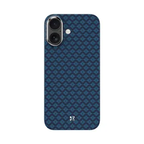 "Benks" magnetinis šarvas Air Armor Grid Kevlar korpusas su metaliniu rėmeliu 600D (0067), skirtas Iphone 17 blue