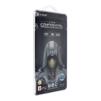 Apsauginis stiklas pilnas dangtis itin tvirtas privatumo (Privacy) temperuotas stiklas 9H - skirtas iPhone 15 Pro (full glue)