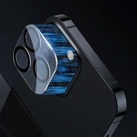 Kieto tipo apsauginis stiklas kameros objektyvui iPhone 13/13 Mini su šilkiniu atspaudu