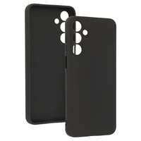 Galinio dangtelio dėklas MATT Samsung Galaxy A16 4G/5G juodas