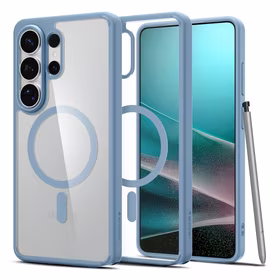 SPIGEN ULTRA HYBRID MAG MAGSAFE GALAXY S26 ULTRA šviesiai mėlynas