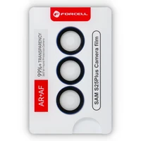 Forcell Premium kameros objektyvo grūdintas stiklas - Samsung Galaxy S25 Plus tamsiai mėlyna