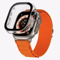 PanzerGlass pilno korpuso dėklas Apple Watch Ultra 49mm - permatomas