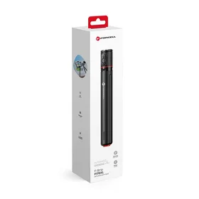 FORCELL F-GRIP F170XL automatinė asmenukių lazda su nuotolinio valdymo trikoju juoda