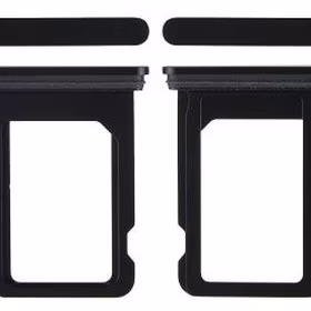 SIM kortelės laikiklis skirtas iPhone 12 mini Black originalus (used Grade A)