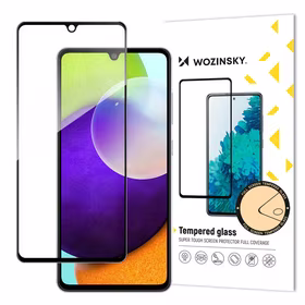 Wozinsky Itin tvirtas pilnas klijų grūdintas stiklas pilnas ekranas su rėmeliu dėklui draugiškas Samsung Galaxy A33 5G juodas