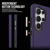 Dėklas Perfectionists Triangle Case Samsung S908 S22 Ultra 5G violetinis