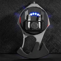 Mini žibintuvėlis LED raktų pakabukas W5143 Type C su 2 atsuktuvo antgaliais mėlynas