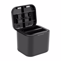 Įkroviklis + atminties kortelės dėklas PULUZ, skirtas Insta360 Ace / Ace Pro / Ace Pro 2