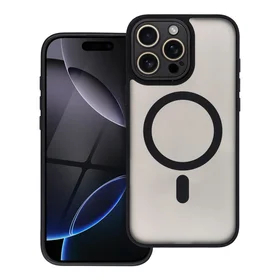 VARIETE MAG COVER Dėklas telefonui suderinamas su Magnetiniu IPHONE 14 PRO juodas