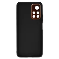 TEL PROTECT Leather Carbon dėklas telefonui Xiaomi Redmi Note 11 5G/Note 11S 5G/Poco M4 Pro 5G juodas